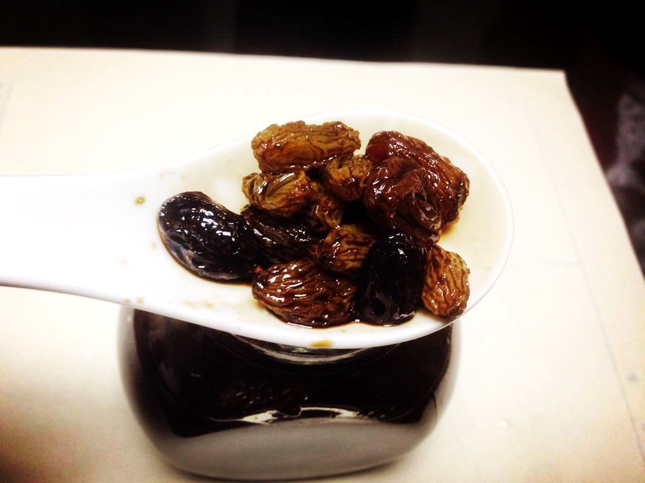 醋泡的葡萄干,醋泡葡萄干能调易瘦体质吗