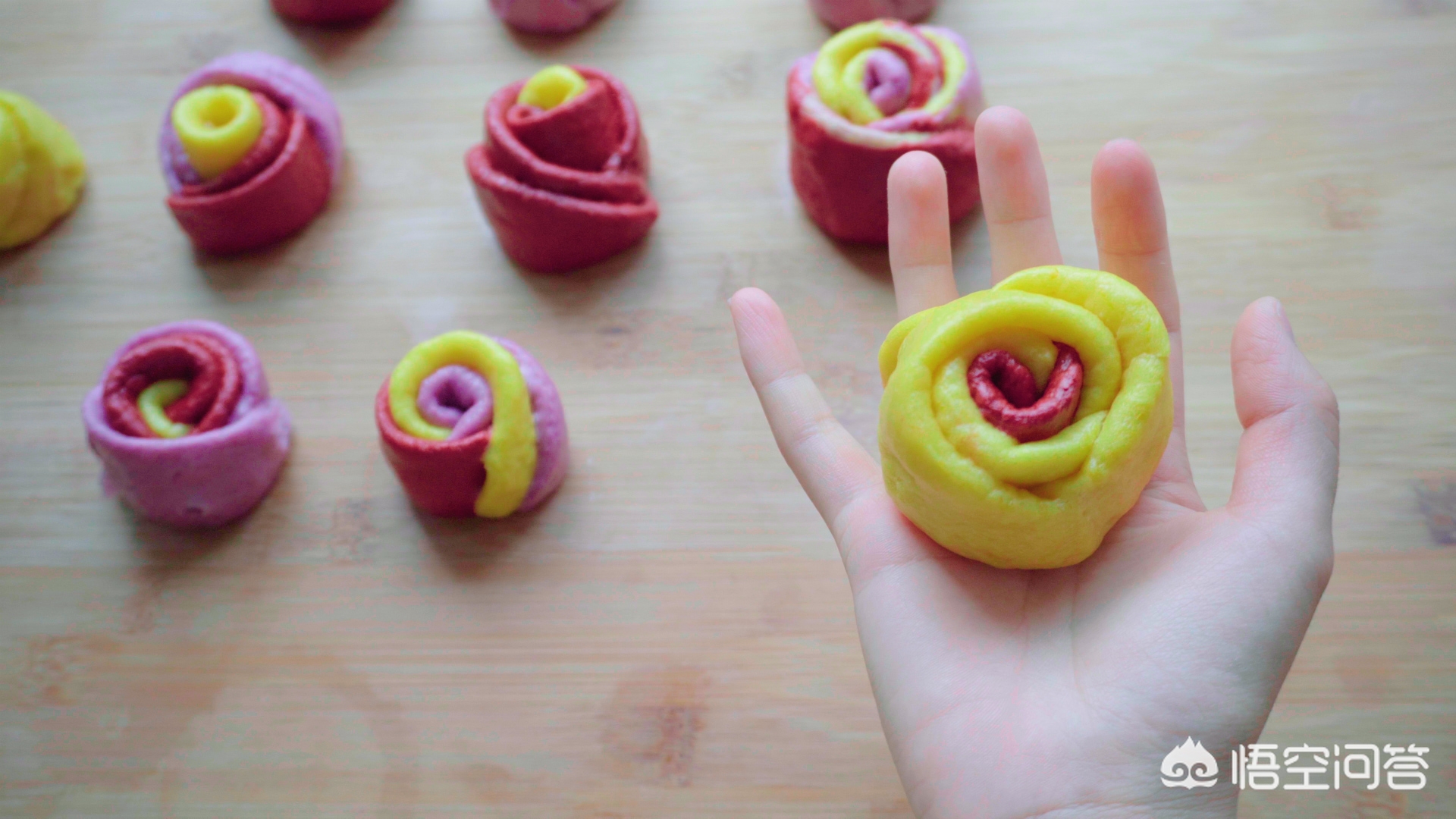 捏面食花的做法,捏面食的花样