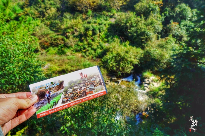 婺源石门山峡谷导游图,婺源石门峡谷值得去吗