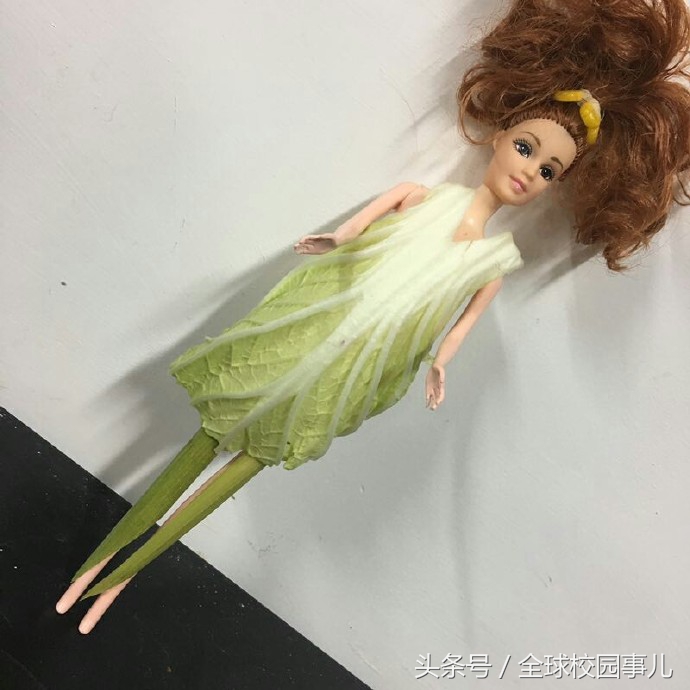 厉害了word同学！成都一高校学生用蔬菜打造“时装”盛宴