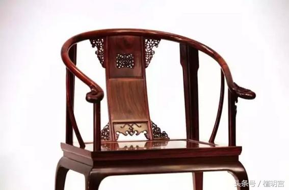 红木家具中式椅经典之作,红木家具大圈椅