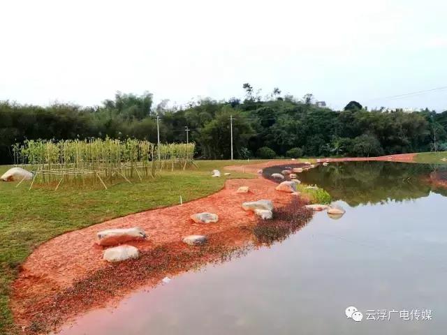 云浮新区云高新天地建设进展,云浮新区云谷航拍