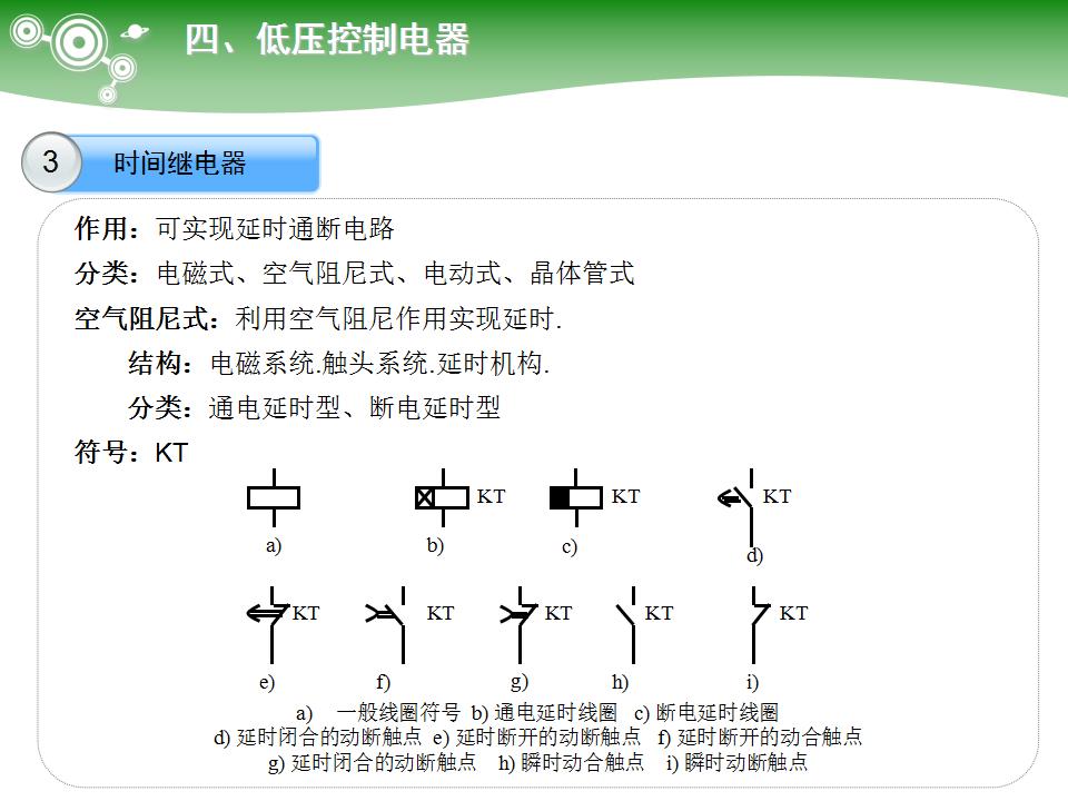 电气元件大全及图形符号,常用电气元件名称及用途