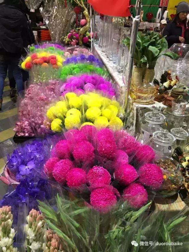 春节花市的鲜花,春节能看花的植物