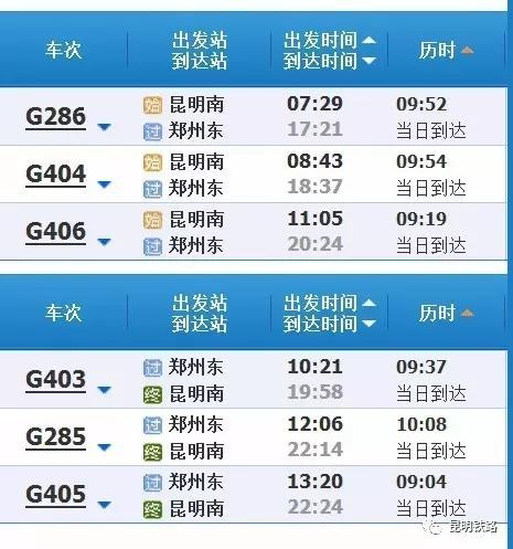 2019春运高铁云南,春节云南自驾5天最佳路线