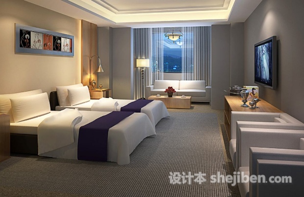 快捷酒店客房设计大全,快捷酒店设计方案创意效果图
