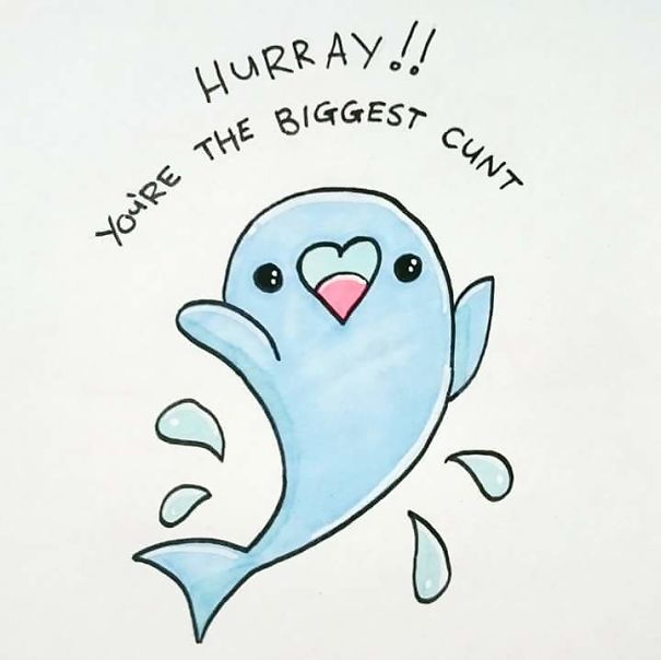 萌宠贺卡不少见，但你见过贱宠贺卡吗？