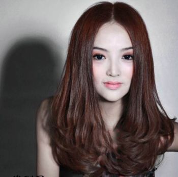 造型烫发型扎法,到肩膀的烫发怎么梳好看