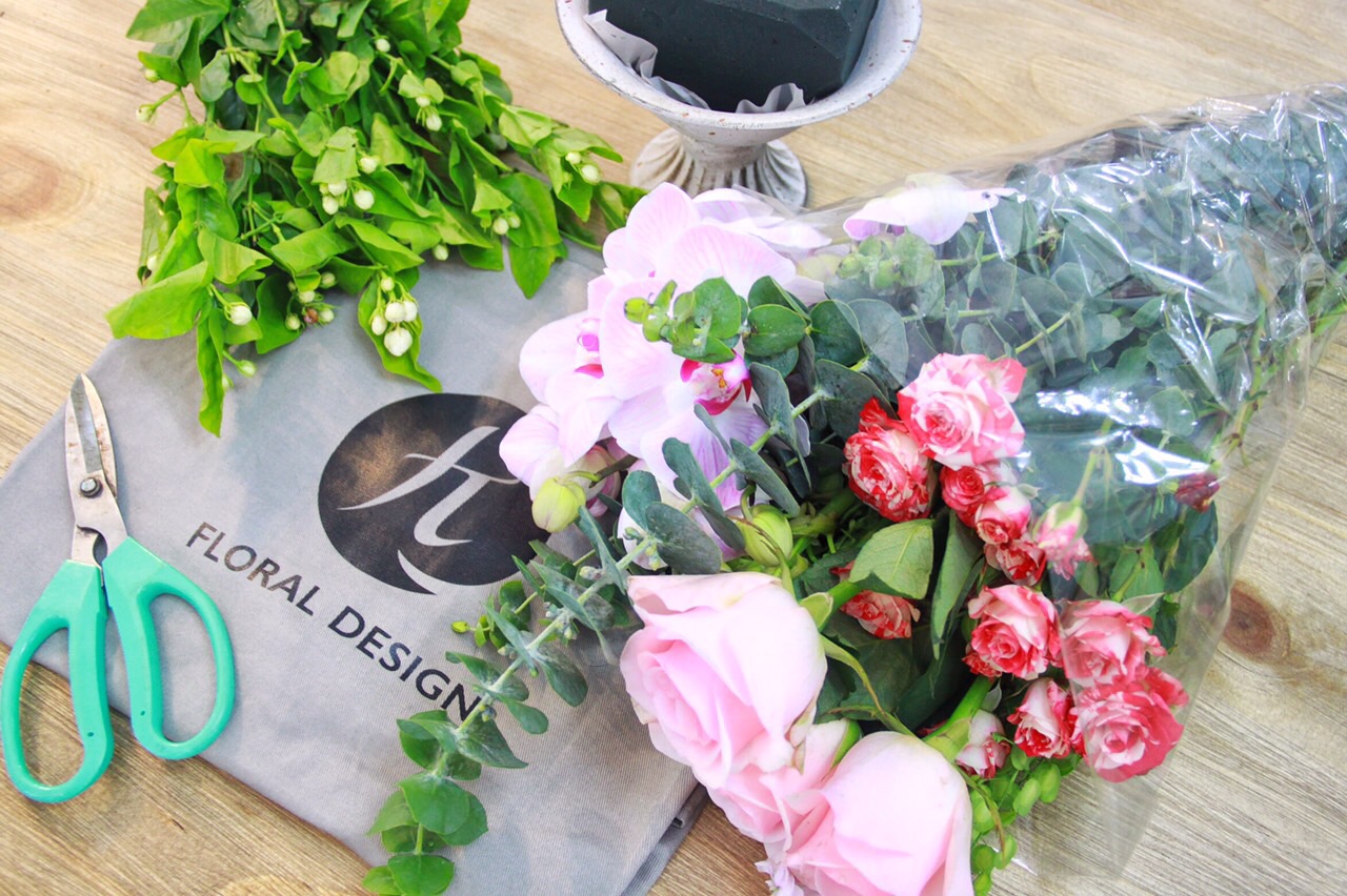 新手花店插花入门教程,插花教程小白入门花店领会