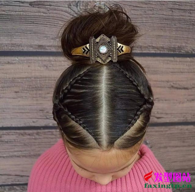 10款儿童花式编发技法合集，时尚妈咪赶快收藏起来