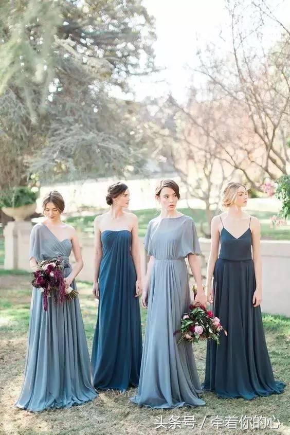 刘诗诗婚礼伴娘装,刘诗诗礼服同款