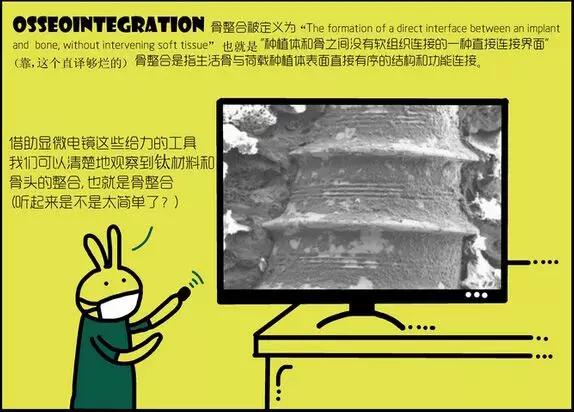 种植牙科普漫画,种植牙漫画素材