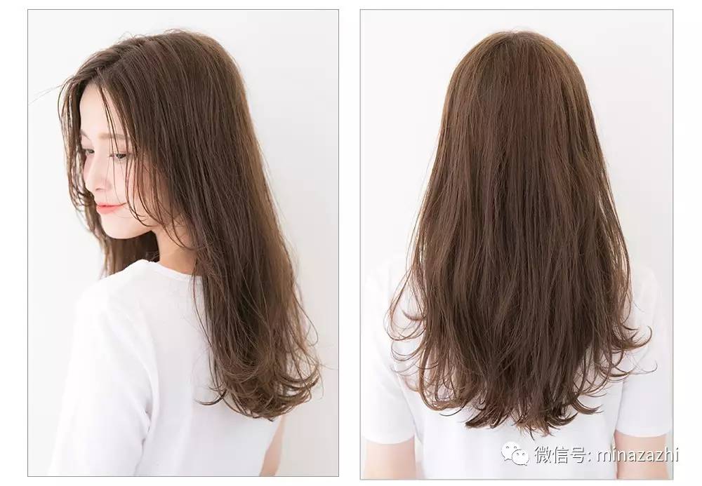 2022年最流行的发型长直发瓜子脸,2021年最流行的高颧骨发型中长发