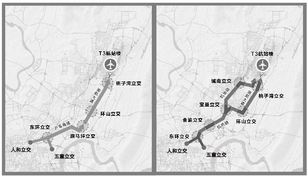 重庆t2到t3航站楼最快怎么走,第一次在重庆江北机场坐飞机攻略