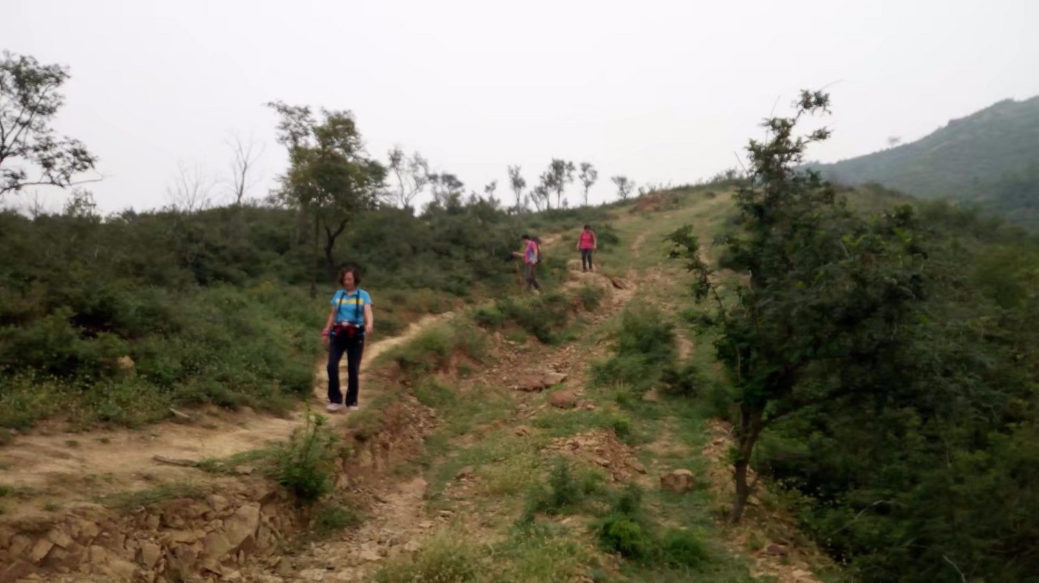 龙泉寺山小环穿——与教师一起爬山庆祝教师节