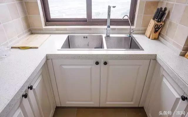 朴实无华的厨房台面,厨房大理石台面上面可以剁肉吗