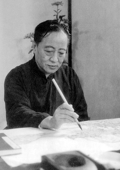 中国最后一任皇帝的字画,中国最后的文人画大师