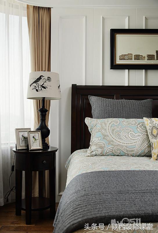 45平美式现代风格,美式现代混搭风格70平