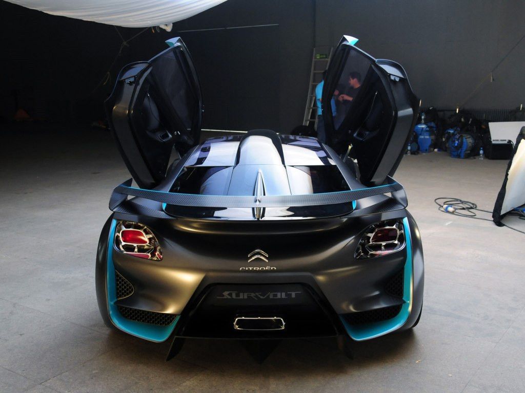 雪铁龙电动跑车，堪称世界极品，开这个车拉风到了极点！