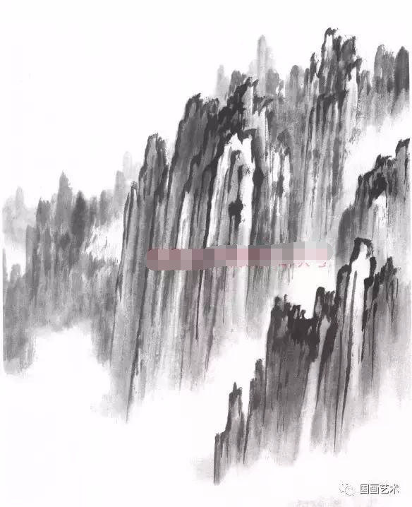 山水画教程300例,山水画技法基础入门