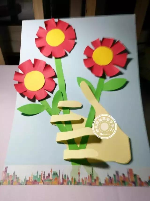 教师节幼儿手工礼物做法,教师节礼物幼儿园亲子手工