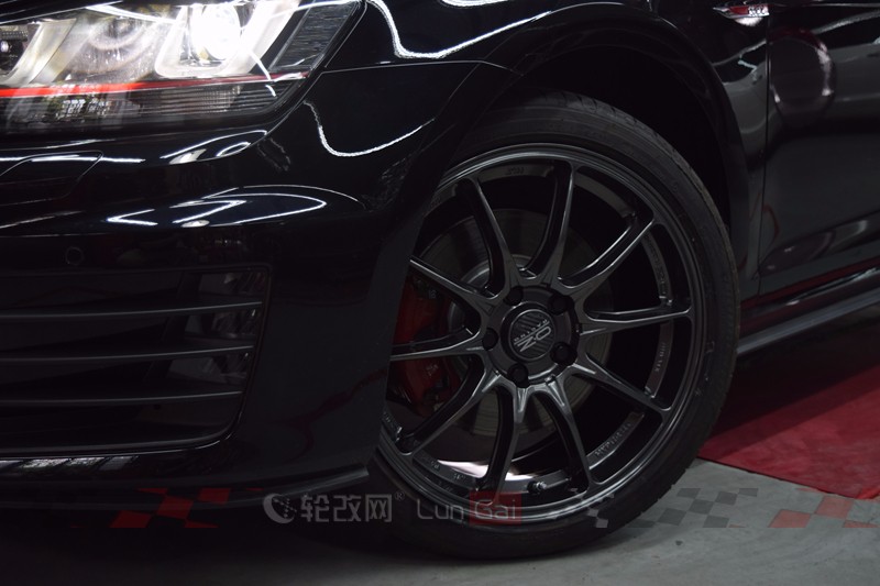神车改装,高尔夫7.5代升级17寸gti轮毂
