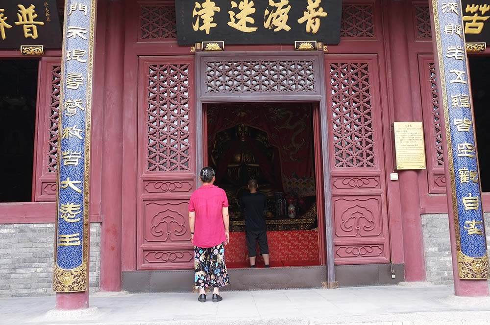 大悲禅院夜景,大悲禅院内部图片