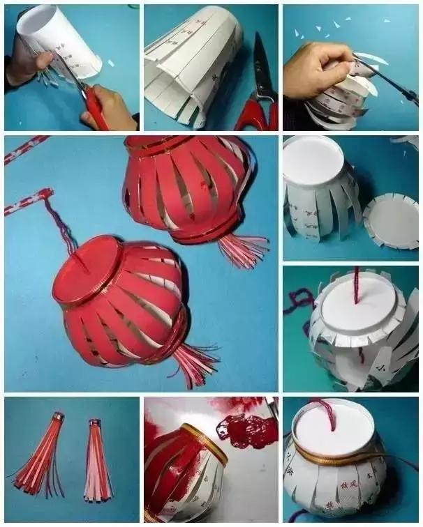 diy中秋节灯笼手工制作套装教程,中秋节社区活动diy灯笼