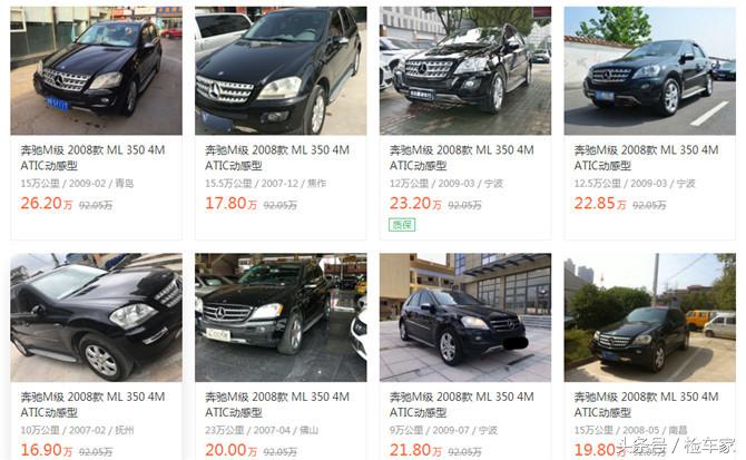 预算20万左右买什么二手车suv,20万左右适合家用二手奔驰suv