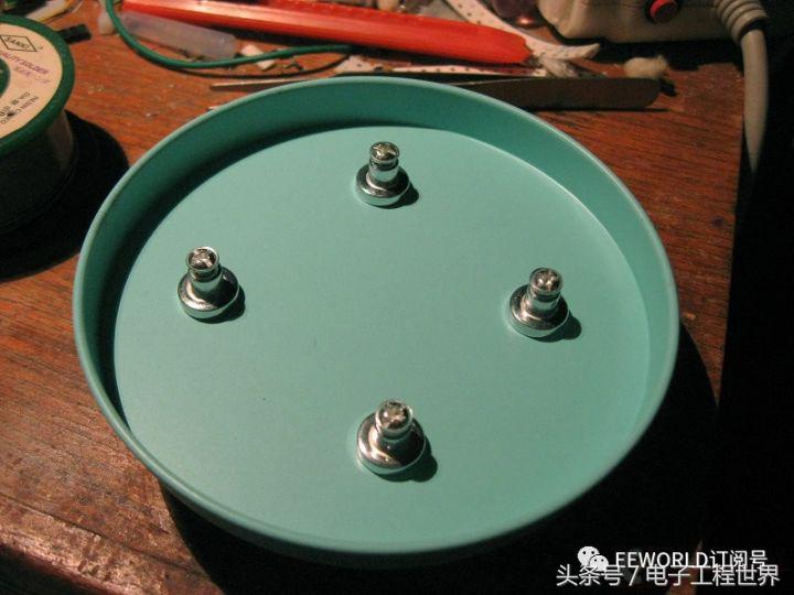 pcb手工贴片焊台,自制焊接360度旋转工作台