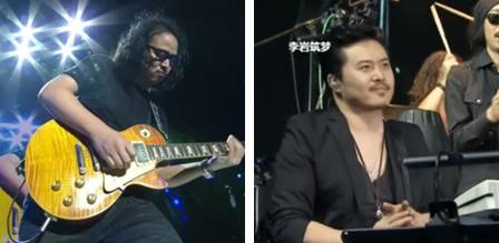 汪峰的乐曲跟许巍相当吗,汪峰许巍对比照片