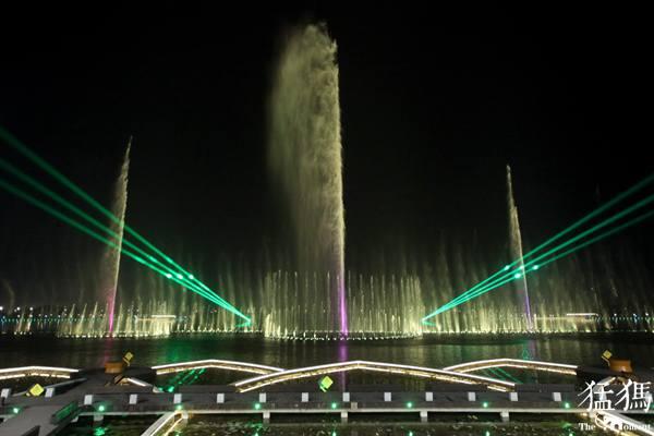 郑州航空港喷泉,郑州漂浮乐曲喷泉