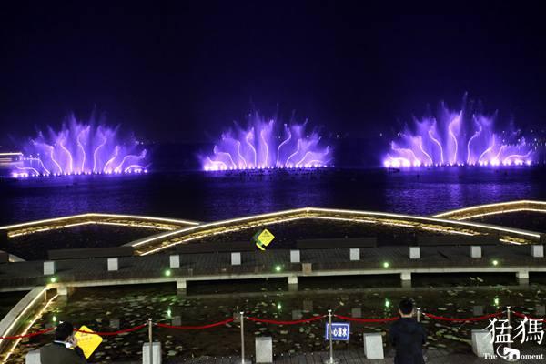 郑州航空港喷泉,郑州漂浮乐曲喷泉