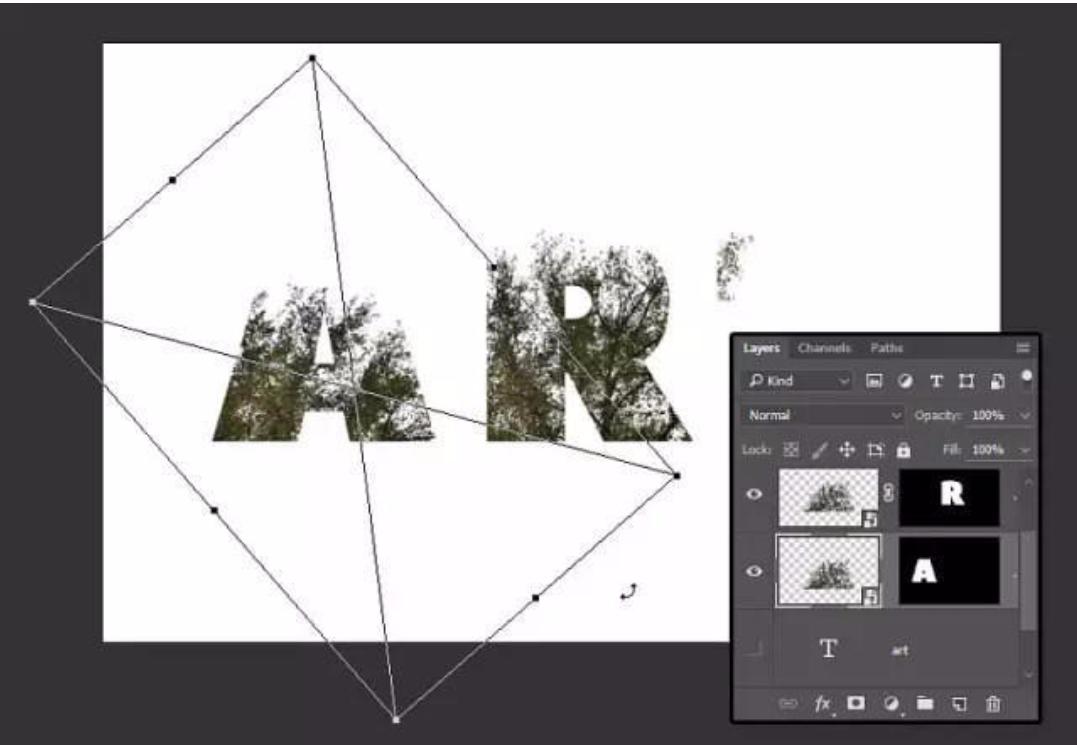 ps教学如何制作艺术字体,ps教学做字