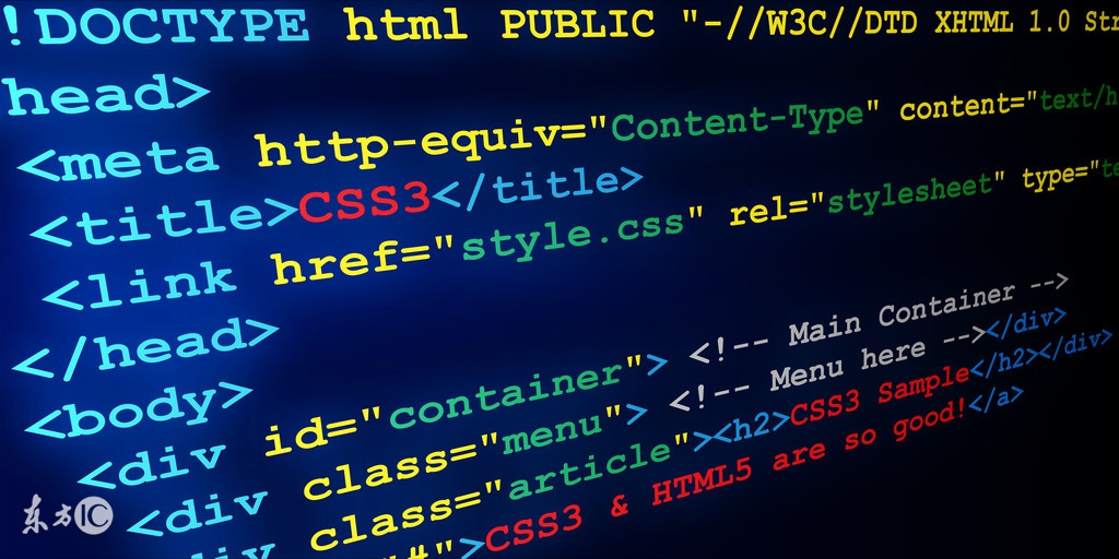 零基础入行web前端开发要如何领会,用div和css设计一个页面布局步骤