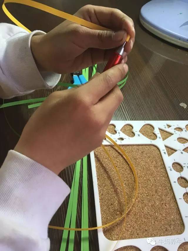 衍纸创意手工简单图片,衍纸手工亲子