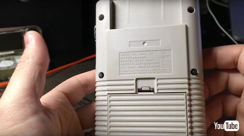 文本直送科技新闻:日本网友改造GameBoy，变身復刻款掌上型主机