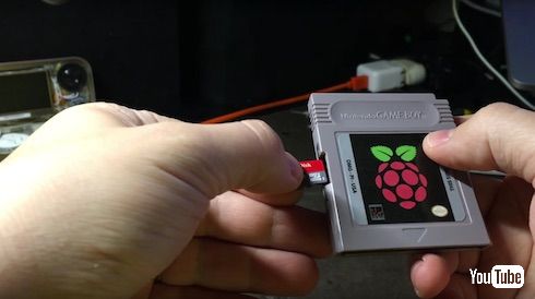 文本直送科技新闻:日本网友改造GameBoy，变身復刻款掌上型主机