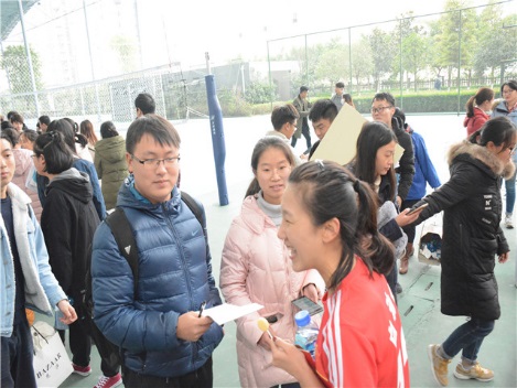 吴越同舟，患难与共——记自动化系VS通信与信息工程女子排球赛