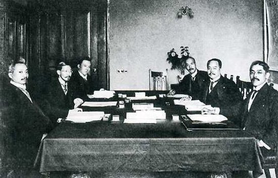 五四运动的领袖梅思平和曹汝霖,曹汝霖章宗祥五四运动前是干啥的