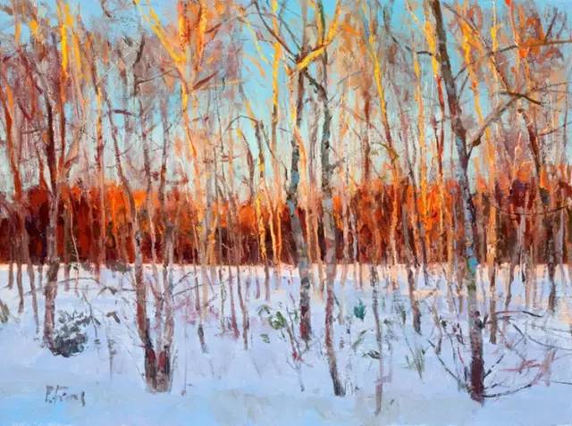 光影十足的风景油画欣赏太美了,100幅经典风景油画图文