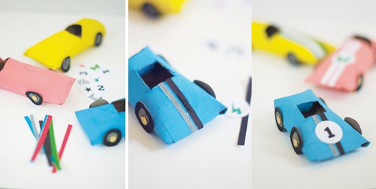 废品制作汽车总动员,汽车总动员卡片制作