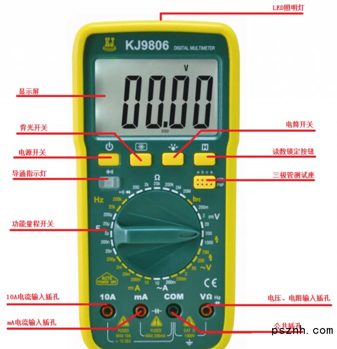 万用表电路图及维修视频,修理万用表的技巧