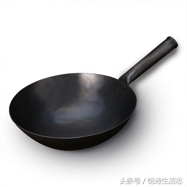 原生态手工铁锅健康炒菜锅,传统铁锅制作
