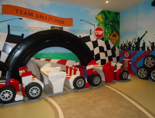 新加坡沉浸式亲子游乐园,新加坡园林儿童游乐区