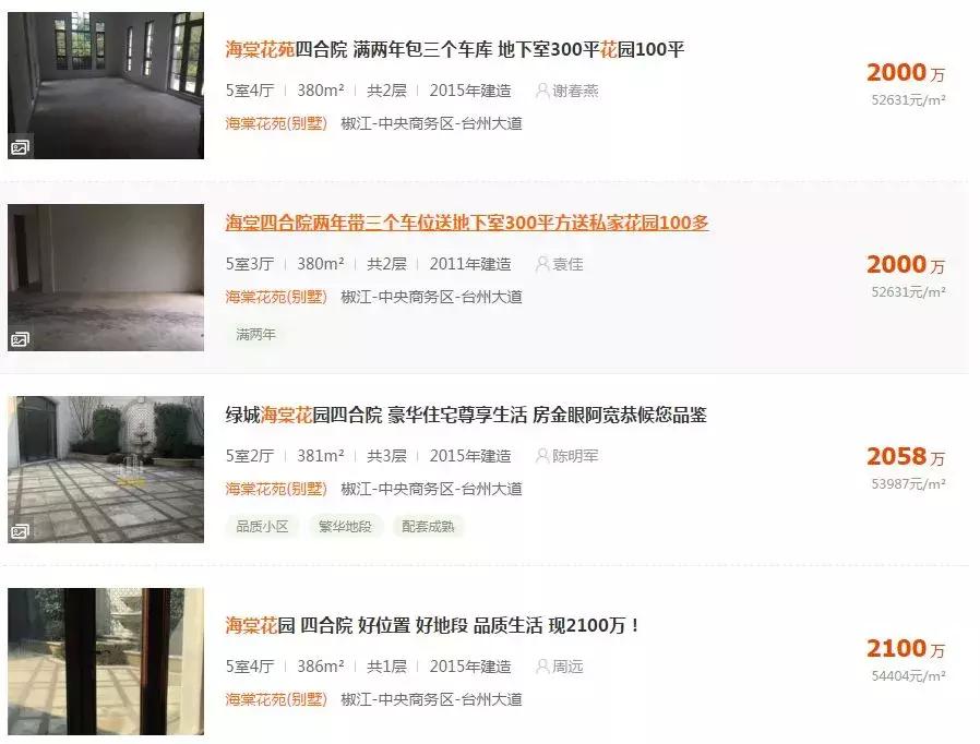 台州最新小区房价表！温岭二手房上涨最高，竟高达99.89%！