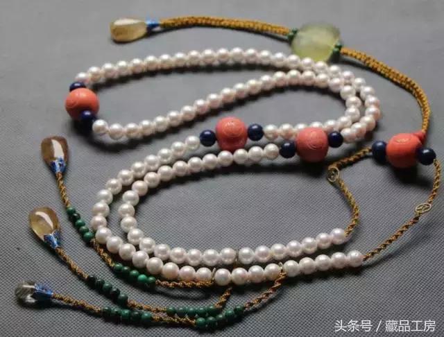 朝珠108颗，为什么要用彩珠相间？