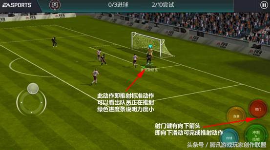 fifa22推射破门,fifa足球世界任意球破门小技巧
