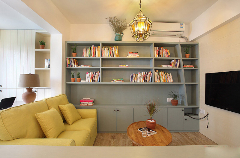 小户型轻奢风套内67平方三房两卫,繁华都市中的一处静谧