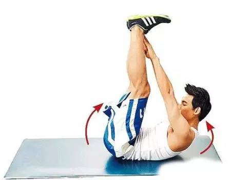 翘臀马甲线训练计划女生,美女塑造腹肌及马甲线必学